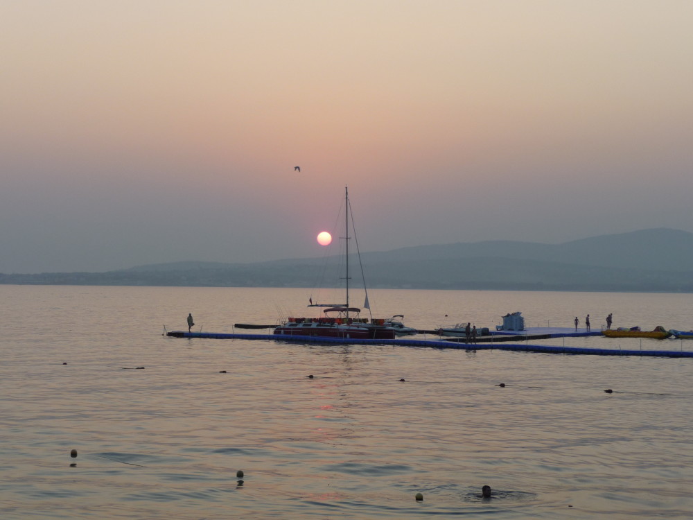 Tramonto sul Mar Nero