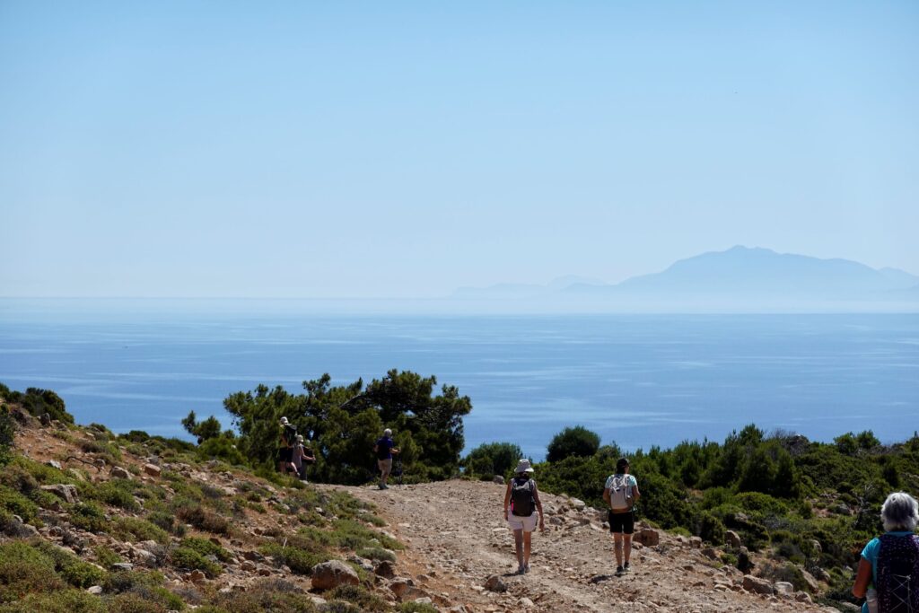 In cammino a KOS Grecia